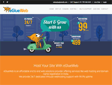 Tablet Screenshot of eglueweb.com